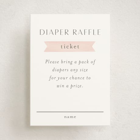 Mini Baby Shower Insert Cards