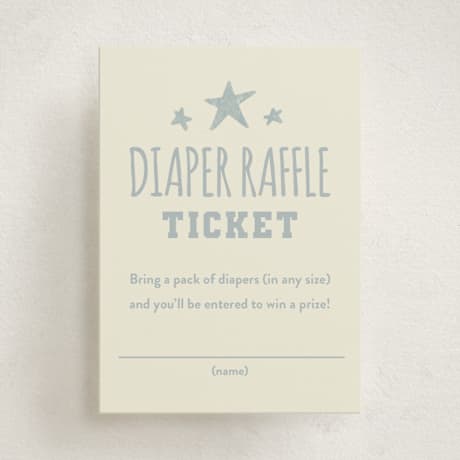 Mini Baby Shower Insert Cards