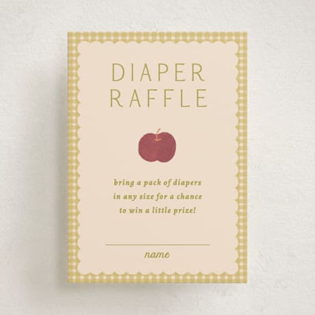 Mini Baby Shower Insert Cards