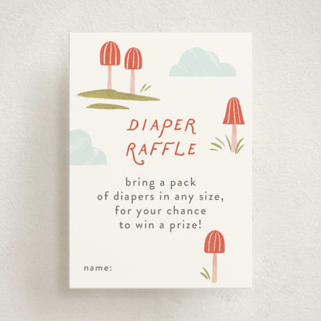 Mini Baby Shower Insert Cards