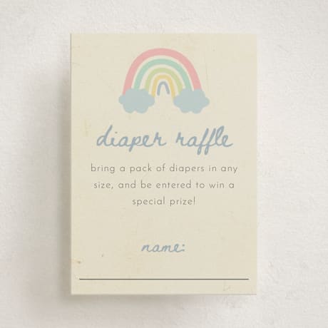 Mini Baby Shower Insert Cards