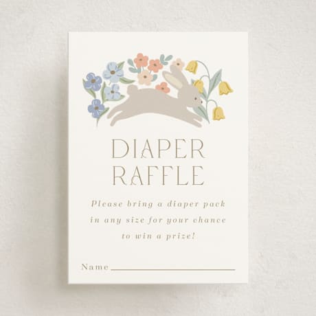 Mini Baby Shower Insert Cards