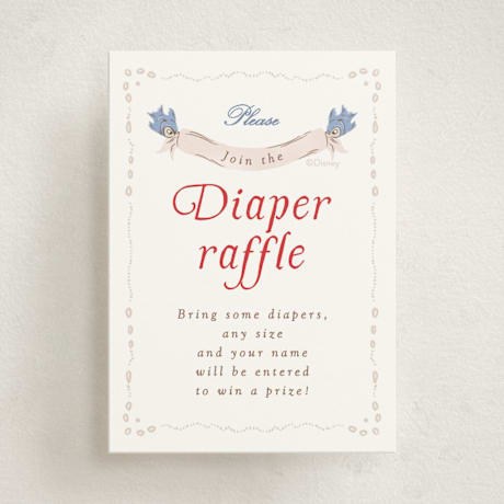 Mini Baby Shower Insert Cards