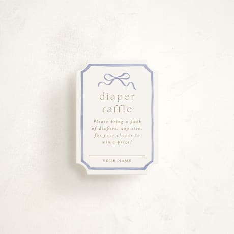 Mini Baby Shower Insert Cards