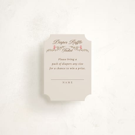 Mini Baby Shower Insert Cards