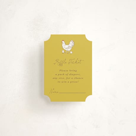 Mini Baby Shower Insert Cards