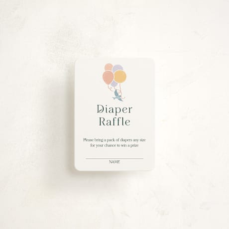 Mini Baby Shower Insert Cards