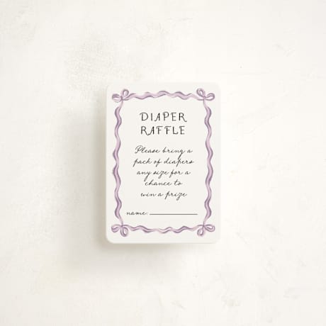 Mini Baby Shower Insert Cards