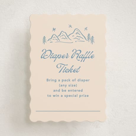 Mini Baby Shower Insert Cards