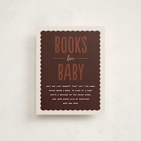 Baby Shower Insert Cards