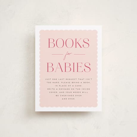 Baby Shower Insert Cards