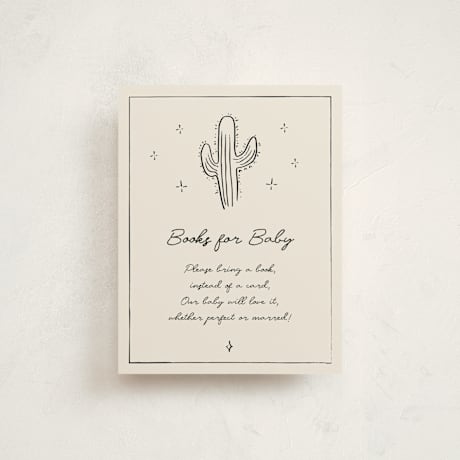 Baby Shower Insert Cards