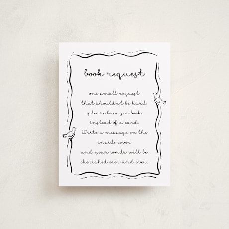 Baby Shower Insert Cards