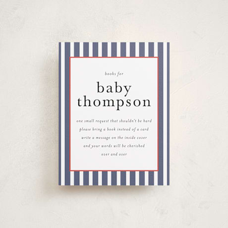 Baby Shower Insert Cards