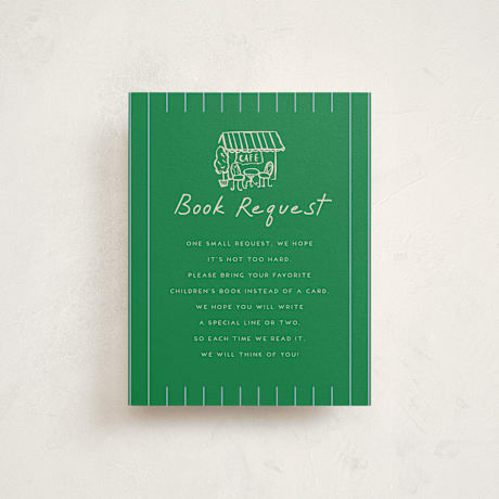 Baby Shower Insert Cards