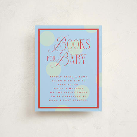 Baby Shower Insert Cards