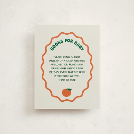 Baby Shower Insert Cards