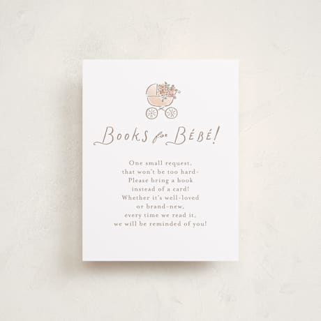 Baby Shower Insert Cards