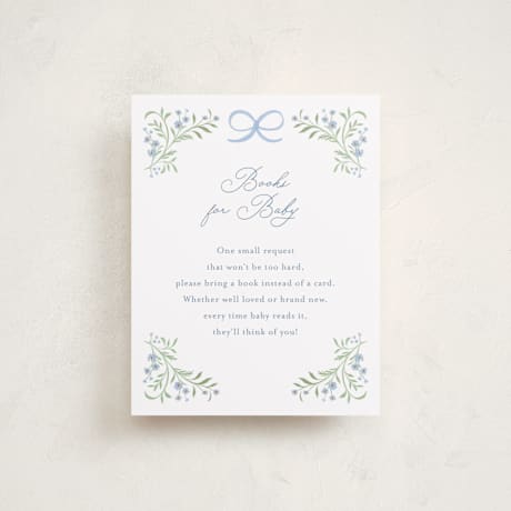 Baby Shower Insert Cards
