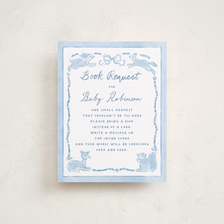Baby Shower Insert Cards