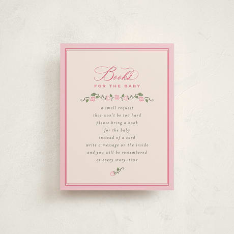 Baby Shower Insert Cards