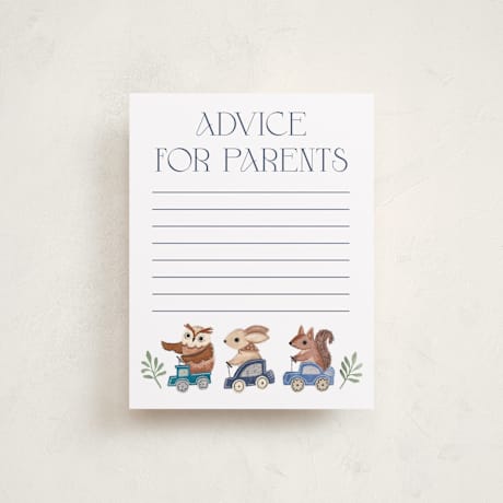 Baby Shower Insert Cards
