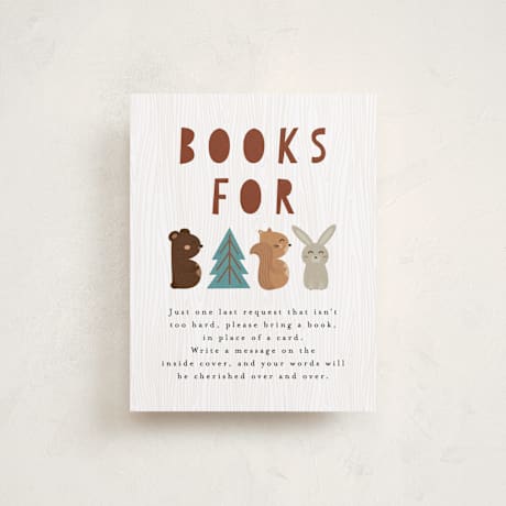 Baby Shower Insert Cards