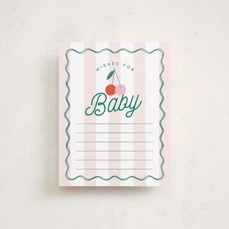 Baby Shower Insert Cards