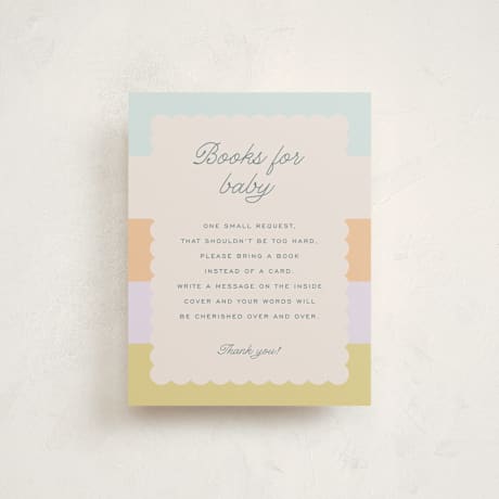 Baby Shower Insert Cards