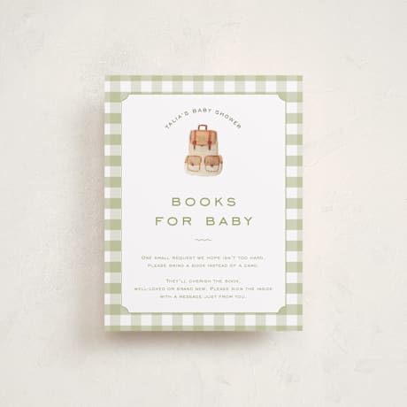 Baby Shower Insert Cards
