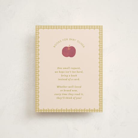 Baby Shower Insert Cards
