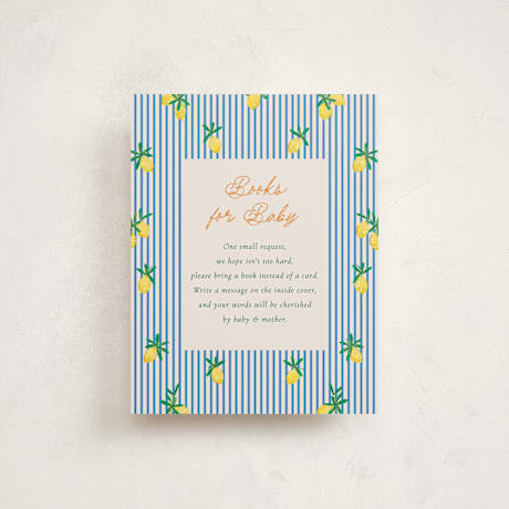 Baby Shower Insert Cards