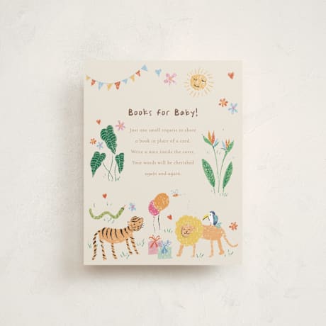 Baby Shower Insert Cards