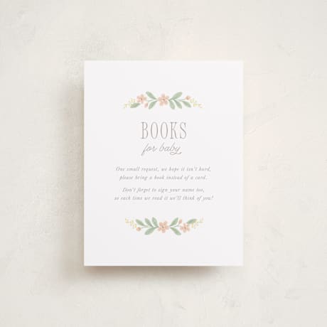 Baby Shower Insert Cards