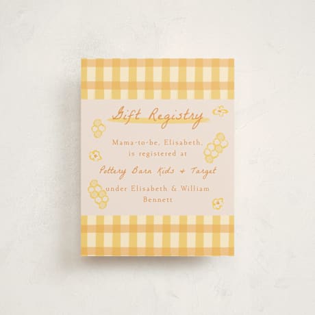 Baby Shower Insert Cards