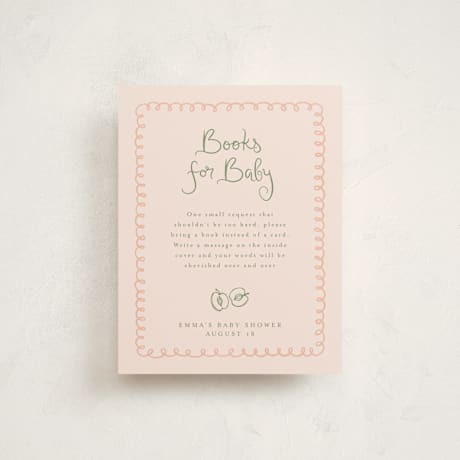 Baby Shower Insert Cards
