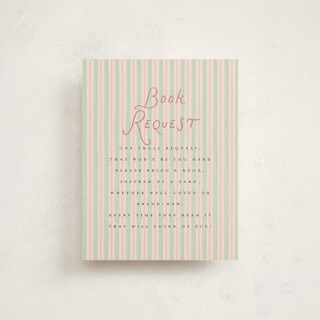 Baby Shower Insert Cards