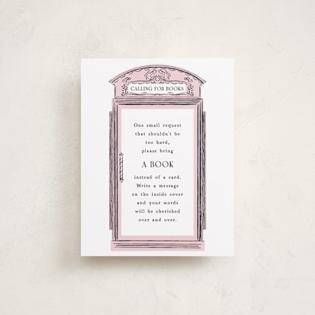 Baby Shower Insert Cards