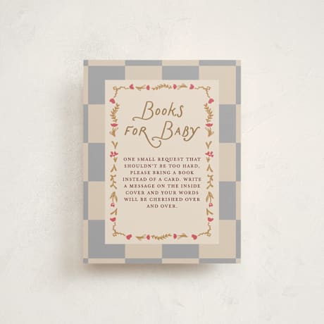 Baby Shower Insert Cards