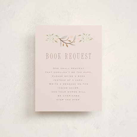 Baby Shower Insert Cards