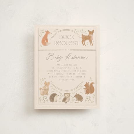 Baby Shower Insert Cards