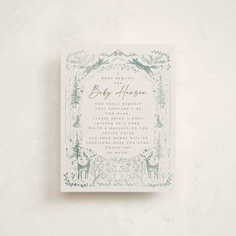 Baby Shower Insert Cards