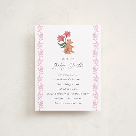 Baby Shower Insert Cards