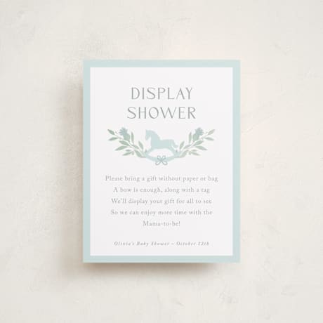 Baby Shower Insert Cards