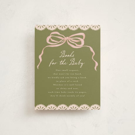 Baby Shower Insert Cards