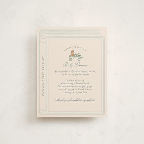 Baby Shower Insert Cards
