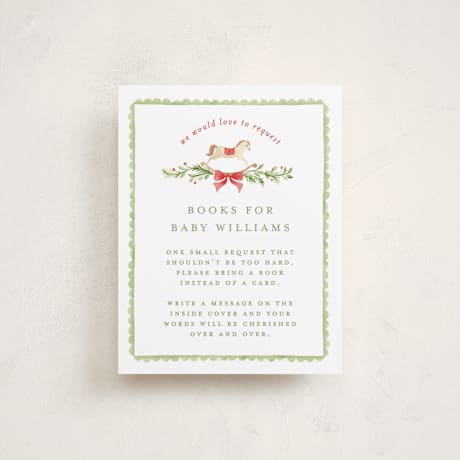 Baby Shower Insert Cards