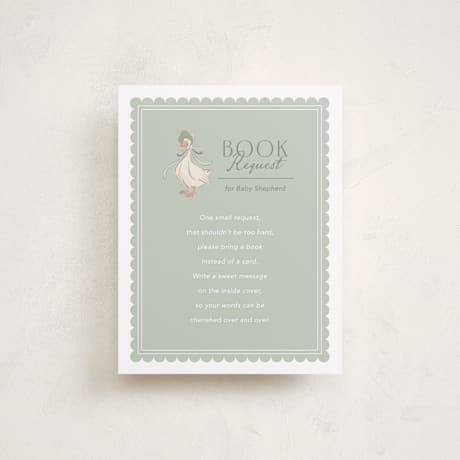 Baby Shower Insert Cards