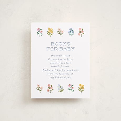 Baby Shower Insert Cards