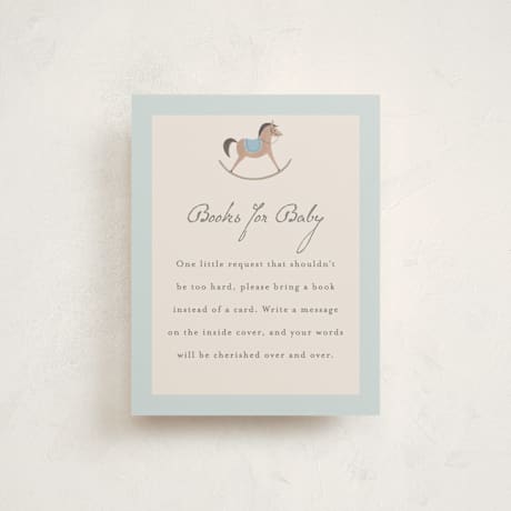 Baby Shower Insert Cards